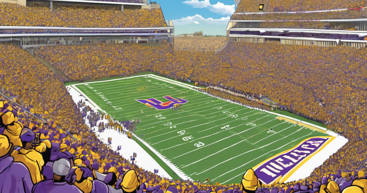 Week 3 College Football Showdowns: LSU‑Ole Miss, SMU‑Louisville and More — AI-generated editorial illustration