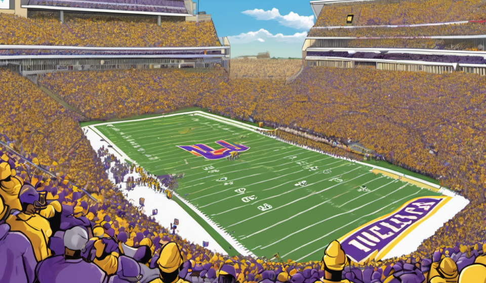 Week 3 College Football Showdowns: LSU‑Ole Miss, SMU‑Louisville and More — AI-generated editorial illustration