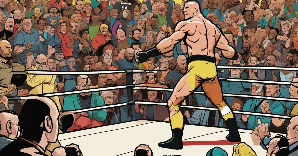 SmackDown Showdown: Orton vs. Trick, Big Surprises in Corpus Christi — AI-generated editorial illustration