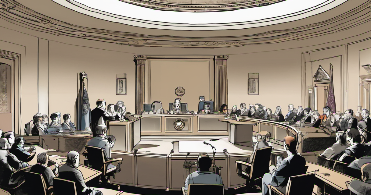 Senators Call Flock CEO and Rivals to Testify on AI Camera Privacy — AI-generated editorial illustration