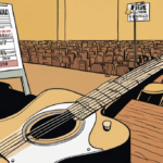 Ed Sheeran Ticket Prices Drop After Macklemore Leaves Tour — AI-generated editorial illustration