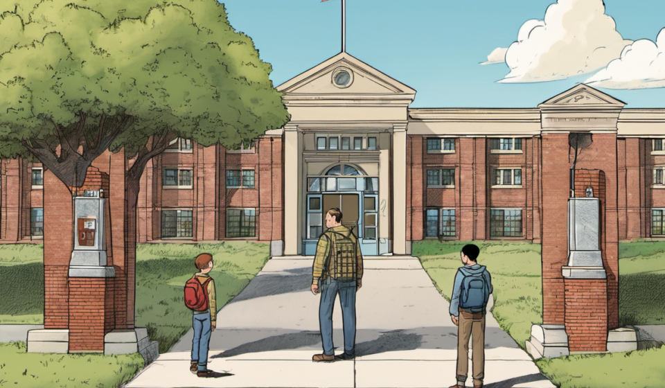 Steve Hartman Shares Parenting Reflections as Son Heads to College — AI-generated editorial illustration