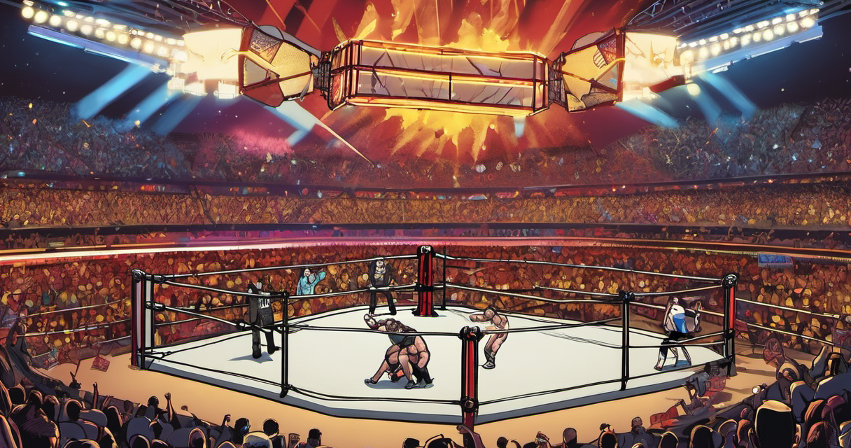 AEW Dynamite Viewership Soars After Rebel Heart Special — AI-generated editorial illustration