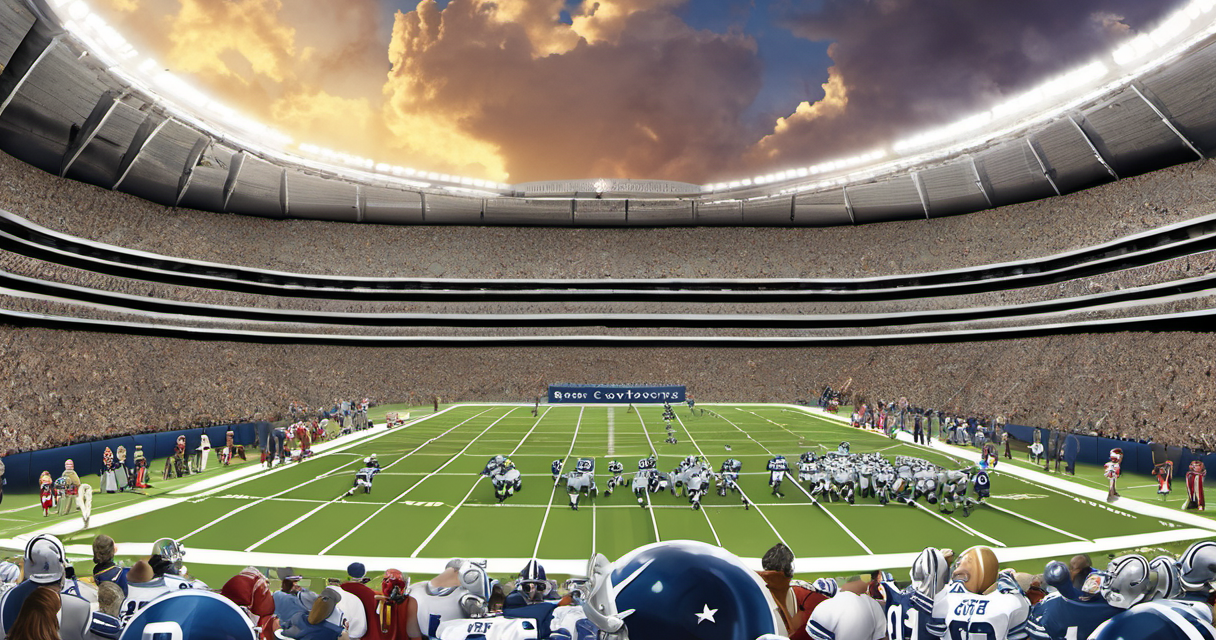 Cowboys vs. Commanders: 5 Key Moments in the NFC East Showdown — AI-generated editorial illustration