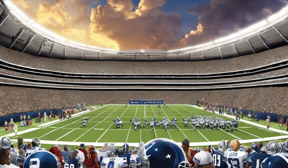 Cowboys vs. Commanders: 5 Key Moments in the NFC East Showdown — AI-generated editorial illustration