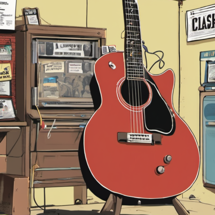 Guitar Center Rejects Pro‑Palestine Entries in Ed Sheeran Opener Contest — AI-generated editorial illustration