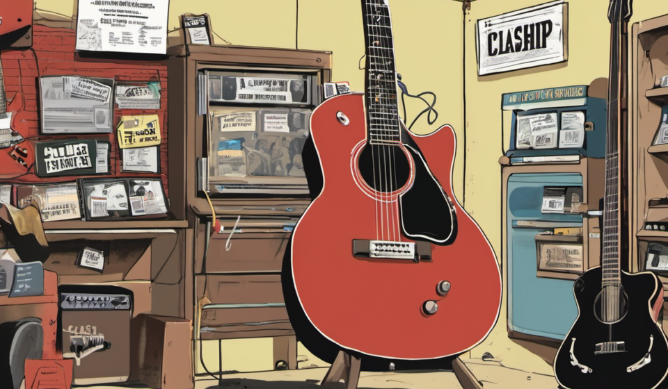 Guitar Center Rejects Pro‑Palestine Entries in Ed Sheeran Opener Contest — AI-generated editorial illustration