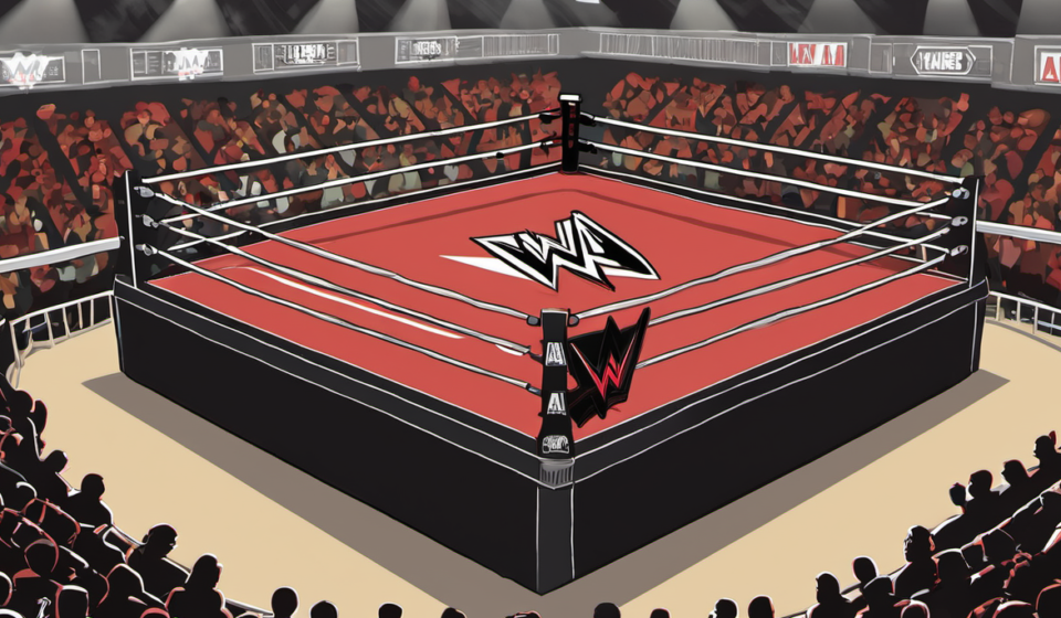 WWE‑TNA Alliance Fails to Undermine AEW, Says Report — AI-generated editorial illustration
