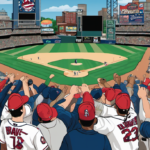 Braves Secure 8th Playoff Spot in 9 Years with Victory Over Astros — AI-generated editorial illustration