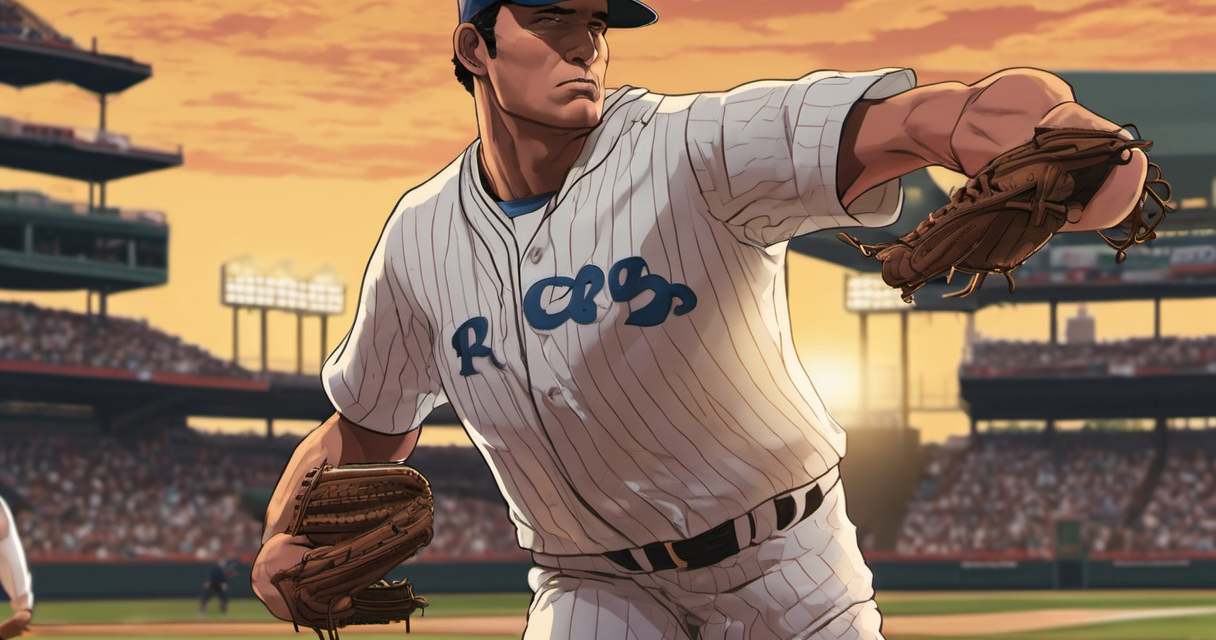 Edwin Diaz Returns to Dodgers’ Bullpen After Neck Injury — AI-generated editorial illustration