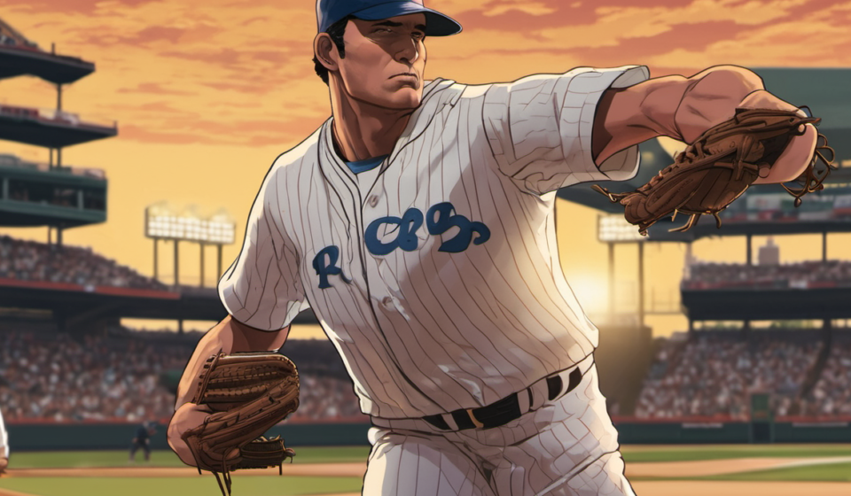 Edwin Diaz Returns to Dodgers’ Bullpen After Neck Injury — AI-generated editorial illustration