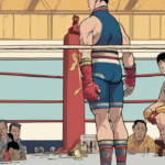 Masa Kitamiya Dominates NOAH N‑1 B Block, Kenta Faces Third Consecutive Loss — AI-generated editorial illustration