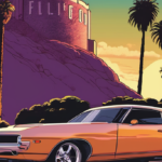 Fast & Furious Ride Lights Up Hollywood Sign in New Universal Studio Attraction — AI-generated editorial illustration