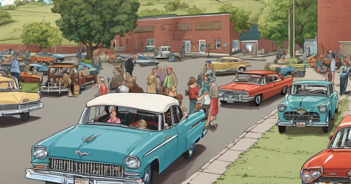James Wehr’s Family Plans Memorial at Popular Car Meetup — AI-generated editorial illustration