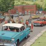 James Wehr’s Family Plans Memorial at Popular Car Meetup — AI-generated editorial illustration