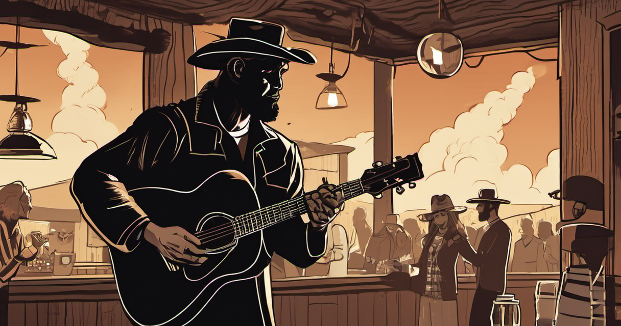 Orville Peck Reveals He Kicked It With a Raiders Star in New Song — AI-generated editorial illustration