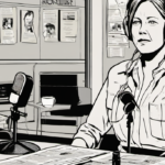 John Hinckley Jr. Launches Podcast, Aims to Interview Jodie Foster — AI-generated editorial illustration