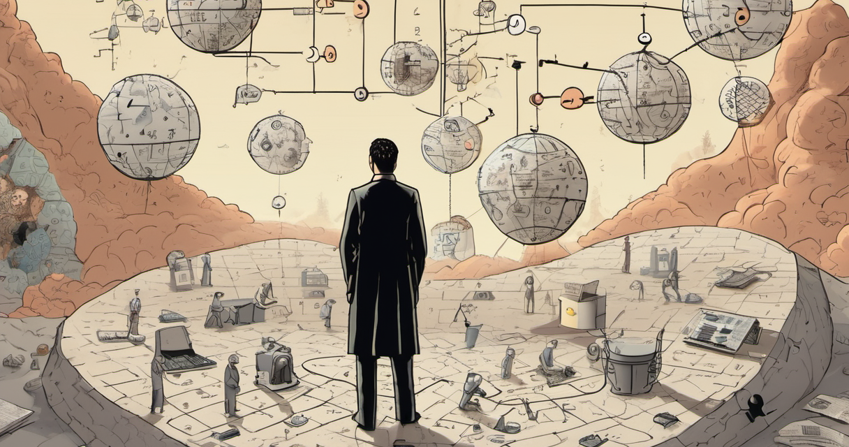 Mathematicians Love the AI They Fear: A Paradox of Progress — AI-generated editorial illustration