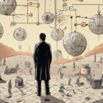 Mathematicians Love the AI They Fear: A Paradox of Progress — AI-generated editorial illustration