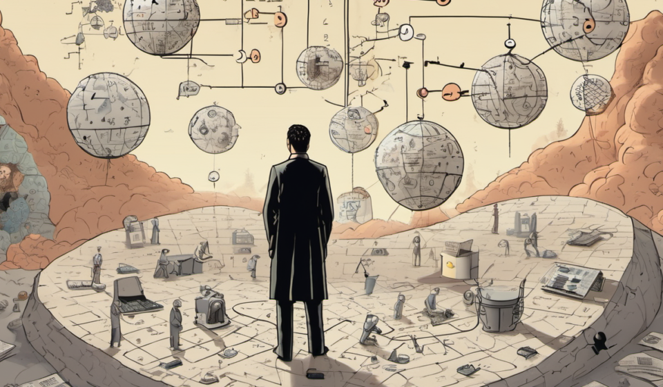 Mathematicians Love the AI They Fear: A Paradox of Progress — AI-generated editorial illustration