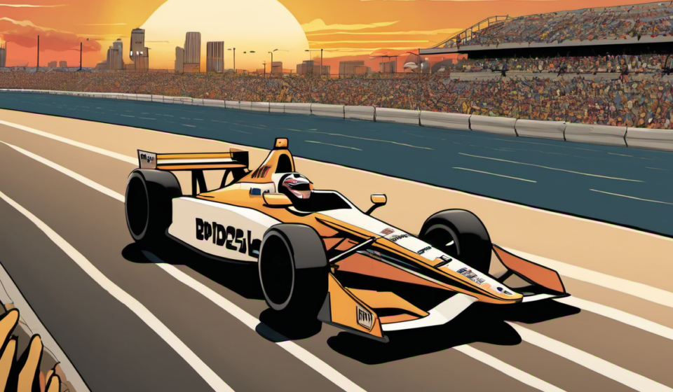 IndyCar 2026: James Hinchcliffe’s Historic Season and the Road Ahead — AI-generated editorial illustration