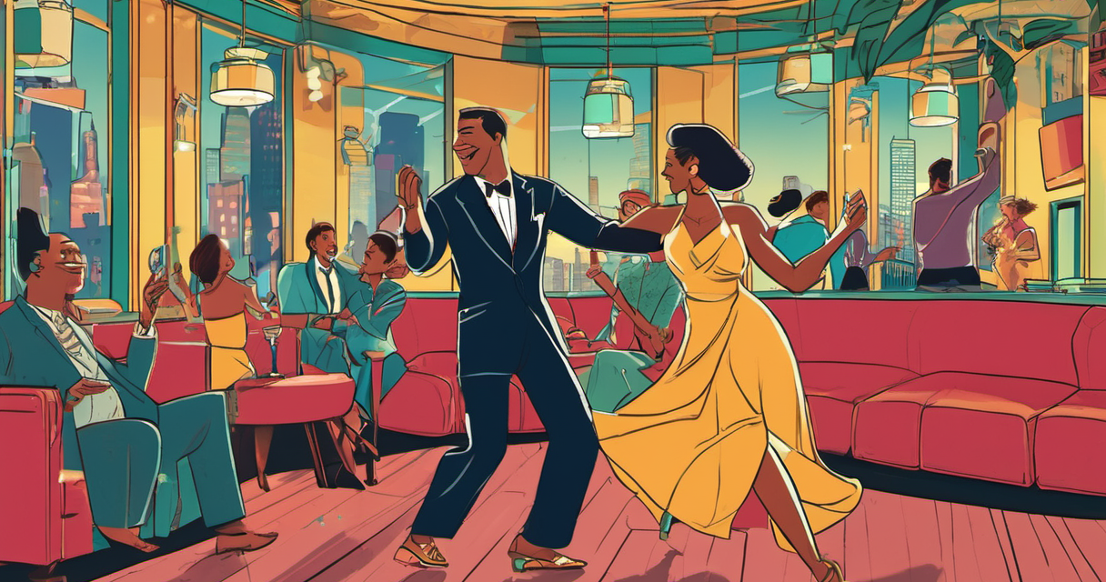 Eniko Hart’s Sultry Lap Dance Sparks Viral Video — AI-generated editorial illustration