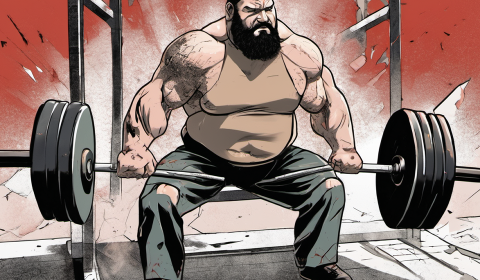 Bronson Reed Says Intense Weight‑Room Goals May Have Triggered His Biceps Tear — AI-generated editorial illustration
