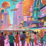 WIRED World Fair in Miami: One Day of Live Tech Innovation — AI-generated editorial illustration