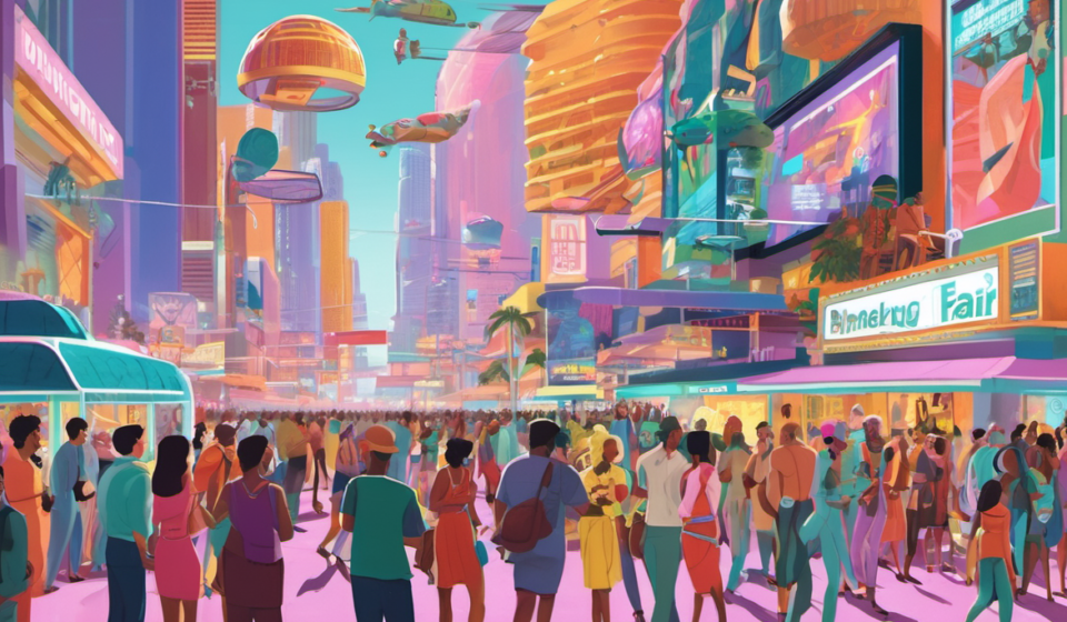 WIRED World Fair in Miami: One Day of Live Tech Innovation — AI-generated editorial illustration