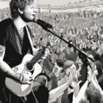Ed Sheeran Poised to Perform Solo in Philadelphia After Macklemore Exit — AI-generated editorial illustration