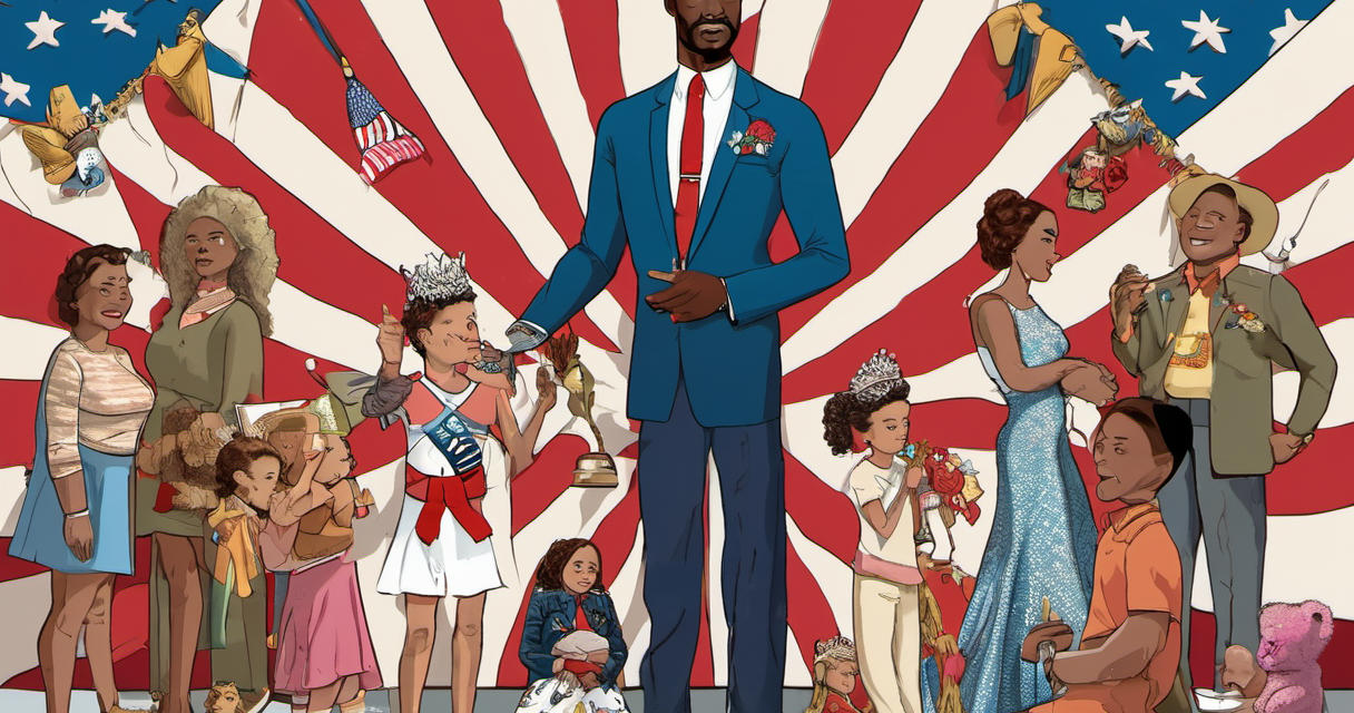 Miss USA 2026: First Married Mother Crowned in Pageant History — AI-generated editorial illustration