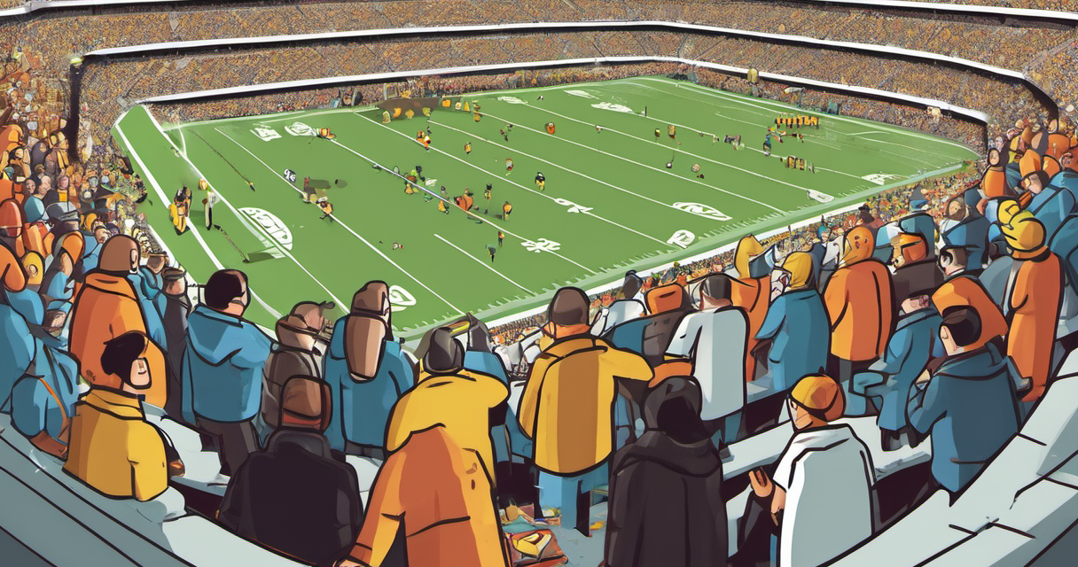 Michigan Promoted? Oregon Relegated? Big Noon Kickoff Crew Makes Their Picks — AI-generated editorial illustration