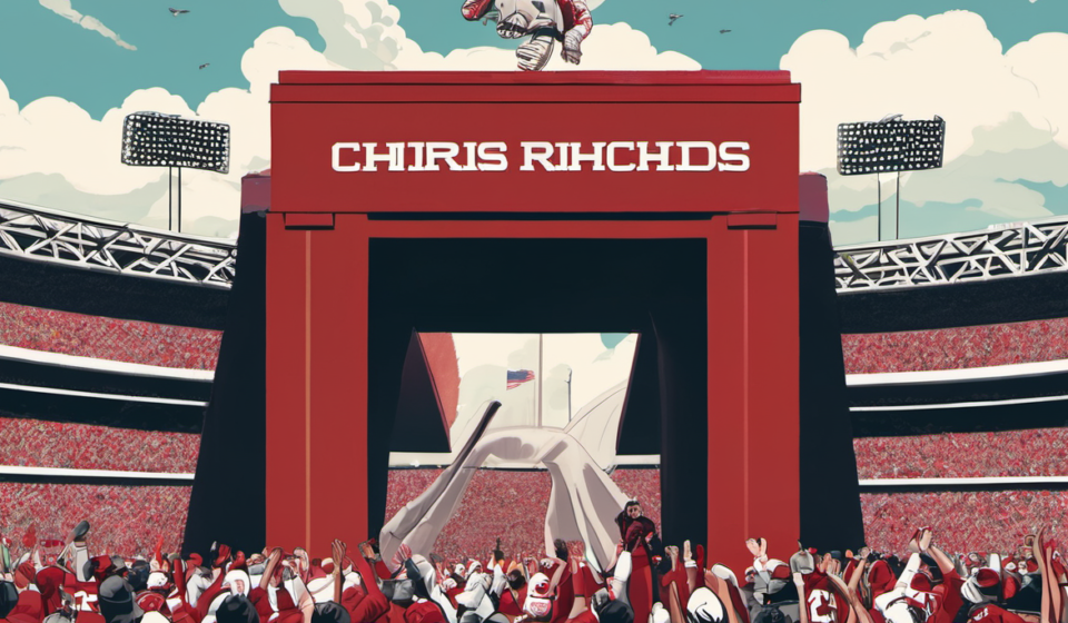 Chris Richards Brings SEC Spirit to Wembley for Kansas‑Arizona State Showdown — AI-generated editorial illustration