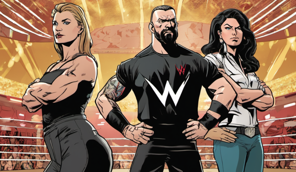 Blake Monroe Claims Credit for Giulia’s WWE Spotlight — AI-generated editorial illustration