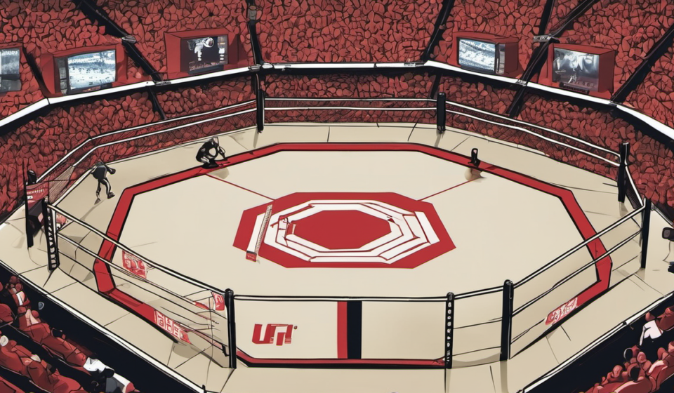 Polymarket Promo Code FOX: $50 Bonus for UFC 331 Betting — AI-generated editorial illustration