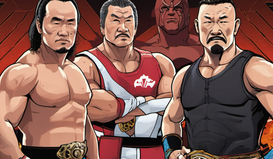 Dragon Lee’s WWE Contract Nears End, Possible AEW Collaboration? — AI-generated editorial illustration