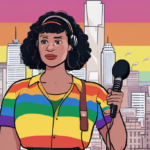 D. Smith Announces Detransition After 12 Years as Trans Woman — AI-generated editorial illustration