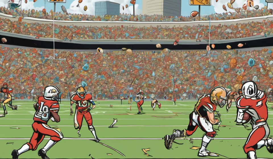 NC State’s Collapse: One Snap from Victory, One Chaos‑Filled TD — AI-generated editorial illustration