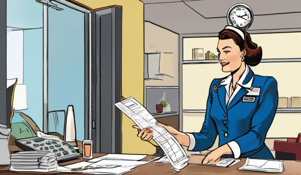 Flight Attendants Share 90‑Second ‘Hotel Room Autopsy’ to Keep You Safe — AI-generated editorial illustration