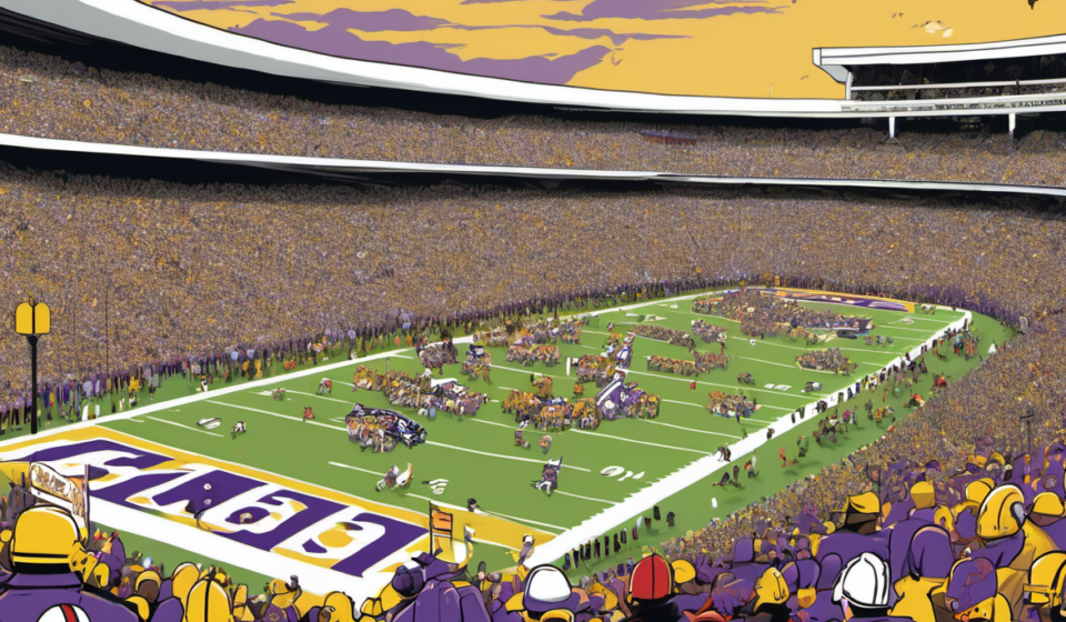 Week 3 College Football: Expert Picks, LSU vs. Ole Miss, and More — AI-generated editorial illustration