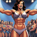 Jordynne Grace Makes Surprise Return to Bodybuilding After Four‑Week Secret Prep — AI-generated editorial illustration