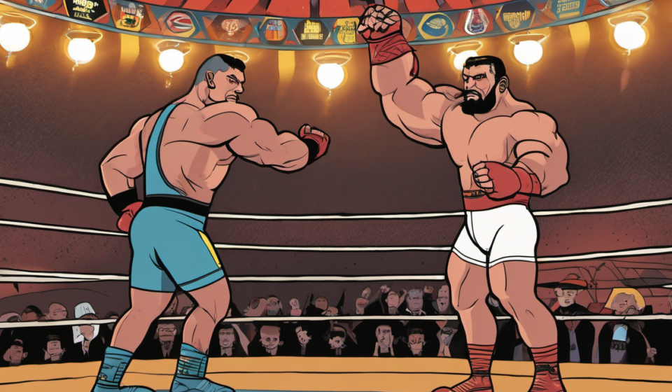 WWE & AEW Contracts Near Expiry: Key Stars Set to Reevaluate — AI-generated editorial illustration