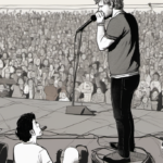 Ed Sheeran Apologizes to Fans After Philly Concert Controversy — AI-generated editorial illustration