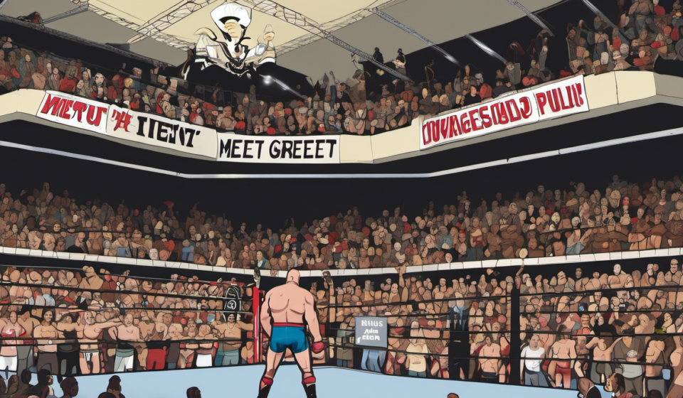 TNA Announces Meet‑and‑Greets & Knockouts Photo Op in San Antonio — AI-generated editorial illustration