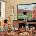 Lions vs. Bills Thursday Night Football: Where to Watch Live — AI-generated editorial illustration
