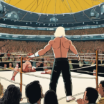 Jeff Jarrett’s Last‑Minute RevPro Spot Arrives Hours Before AEW All In — AI-generated editorial illustration