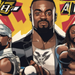 The New Level Finds Fresh Momentum with Swerve Strickland in AEW — AI-generated editorial illustration