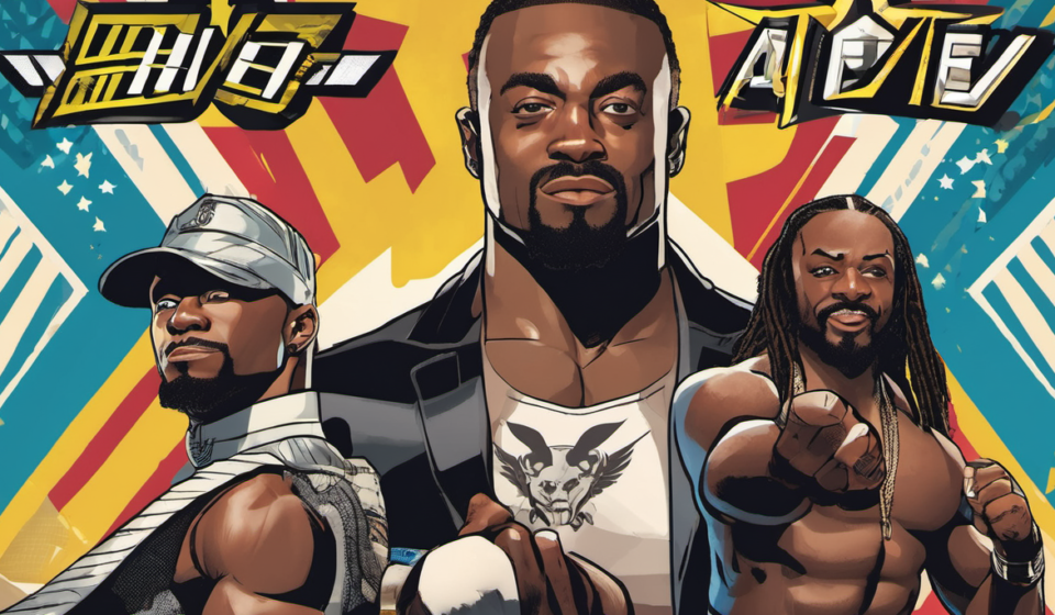 The New Level Finds Fresh Momentum with Swerve Strickland in AEW — AI-generated editorial illustration