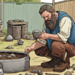 Homeowner’s Backyard Noise Uncovers Denmark’s Largest Viking Hoard — AI-generated editorial illustration