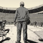 Giants RB Cam Skattebo Stuck Outside MetLife Before Sunday Night Game — AI-generated editorial illustration
